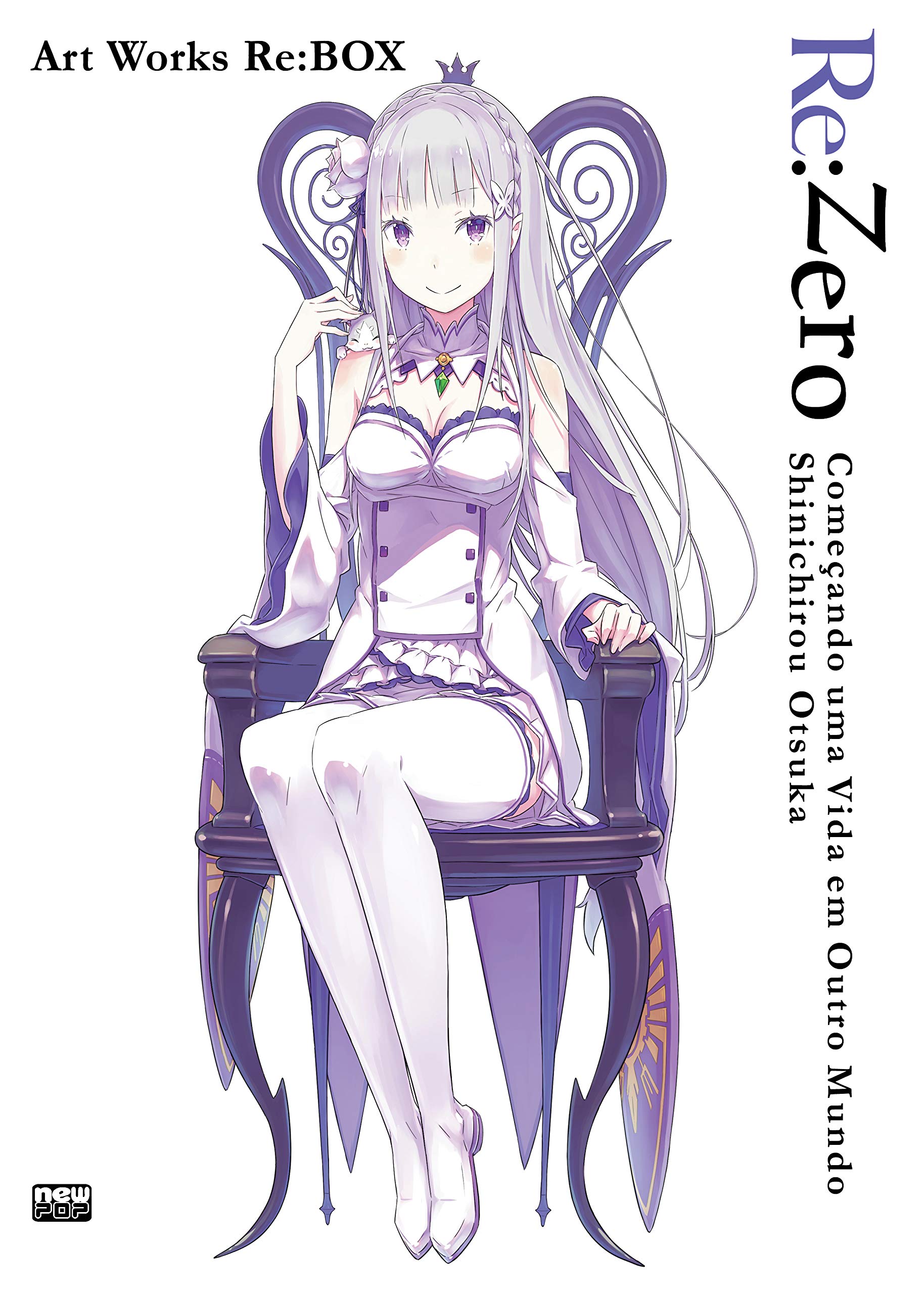 Re zero artbook | Biblioteca Brasileira de Mangás
