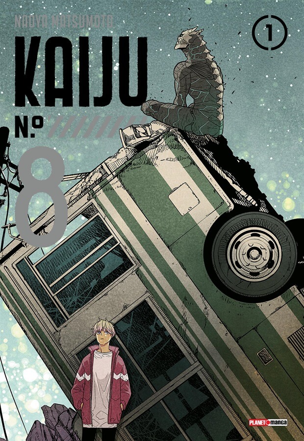 Kaiju Nº8 #01 – Capa Variante | Biblioteca Brasileira de Mangás