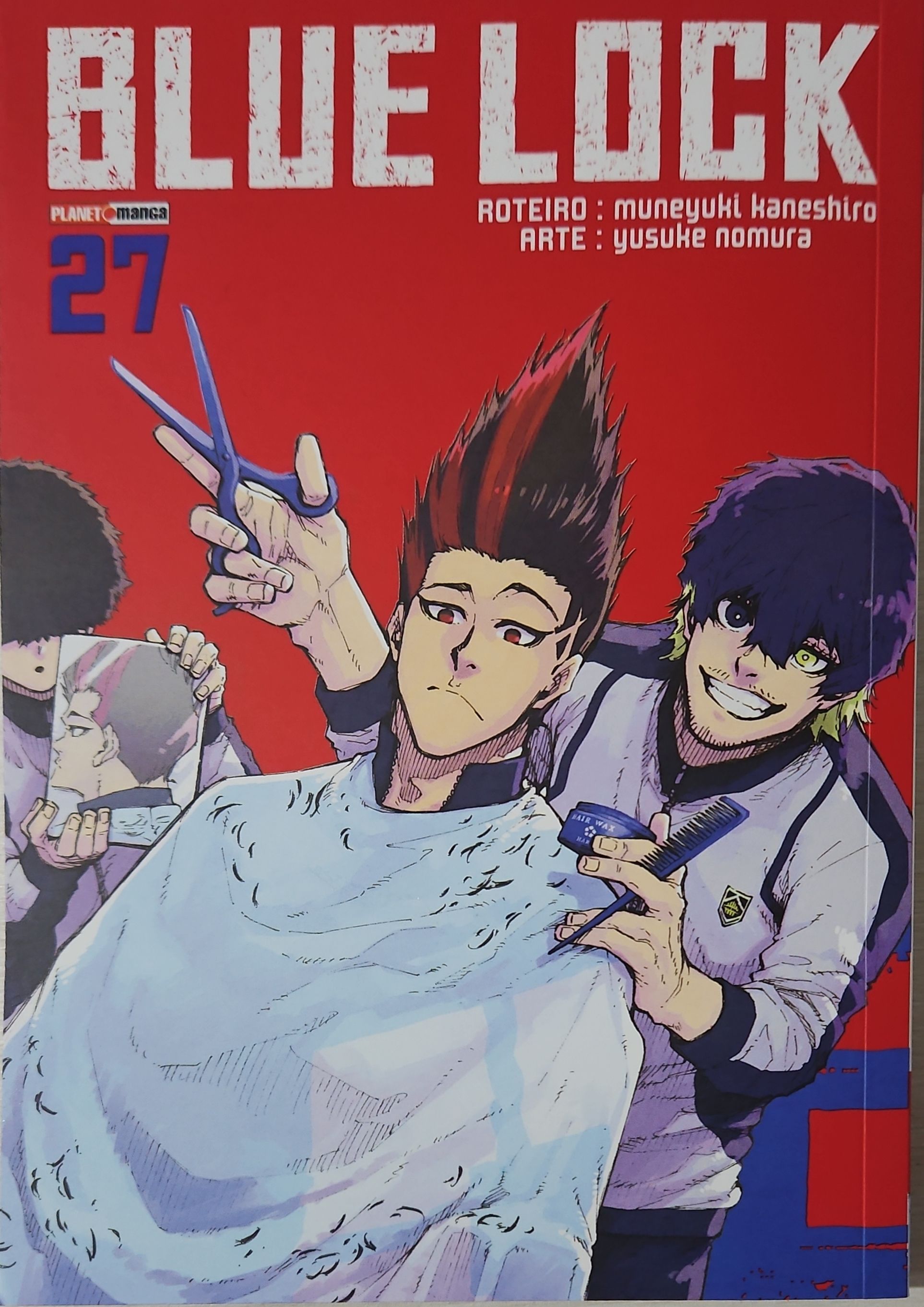 Blue Lock #27 – Capa Variante 1 | Biblioteca Brasileira de Mangás